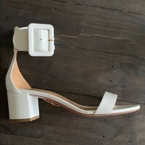 Aquazzura white sandals